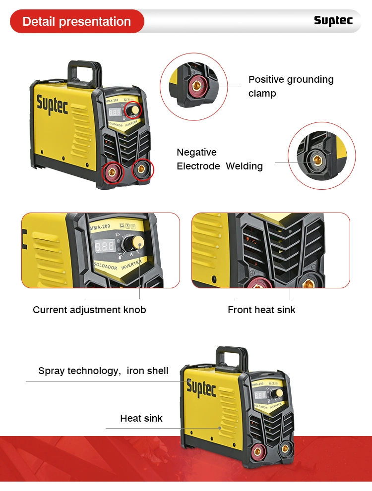 Suptec Portable Digital Family Use Industrial Precio Mesin Las Maquinas De Soldar Inverter Welding Machine